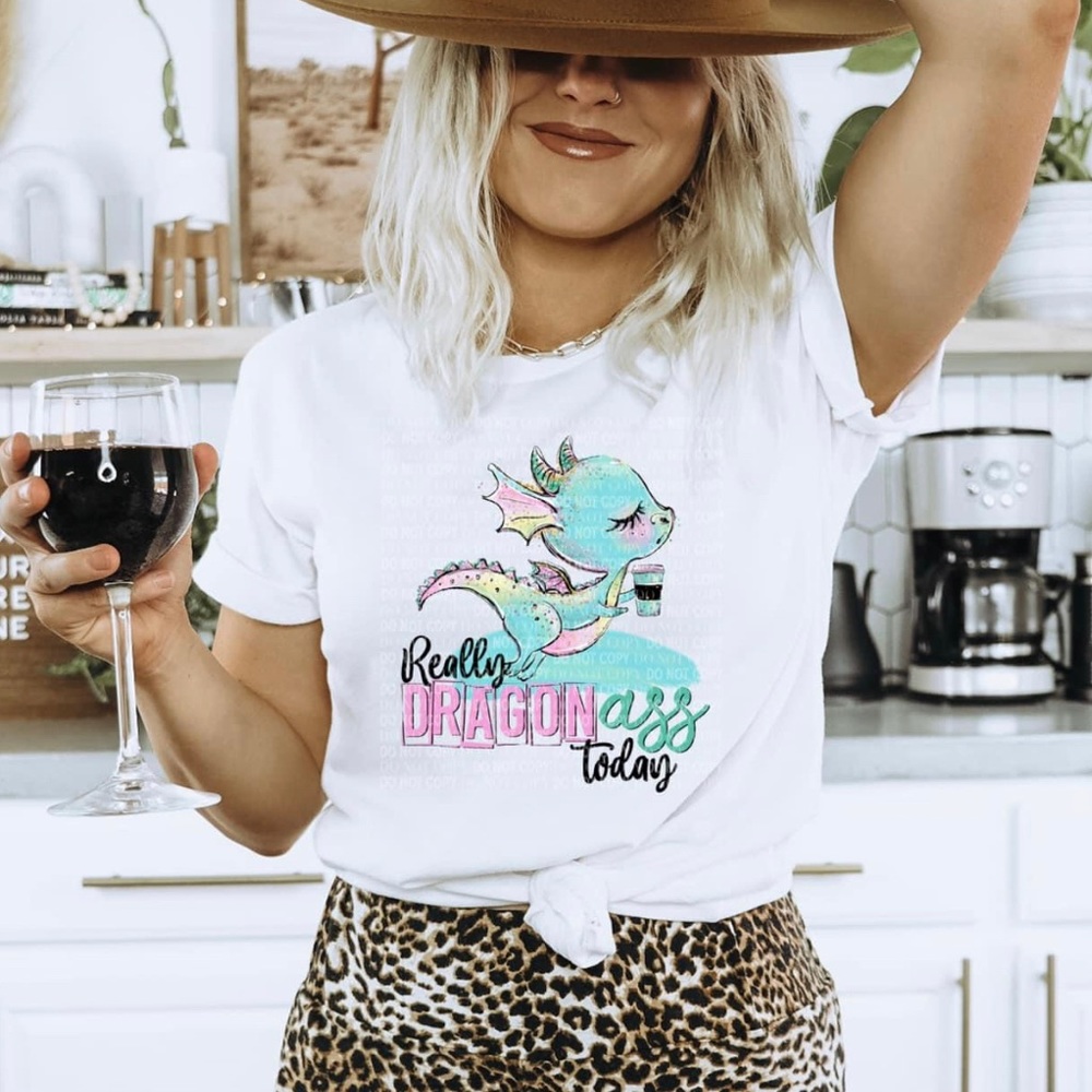 Dragon dragging but today t shirt